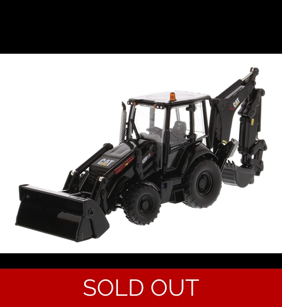 CAT 420F2 Backhoe Onyx Black